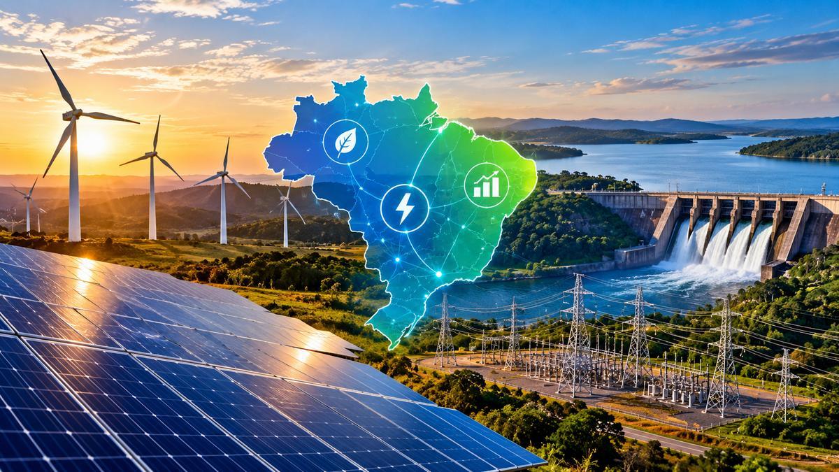 Brasil projeta R$ 3,3 trilhões em energia até 2036 com renováveis e petróleo